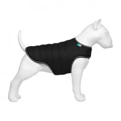 Курточка-накидка для собак AiryVest, L, B 58-70 см, З 42-52 см чорний (15441)
