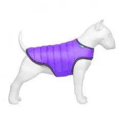 Курточка-накидка для собак AiryVest, L, B 58-70 см, З 42-52 см фіолетовий (15449)