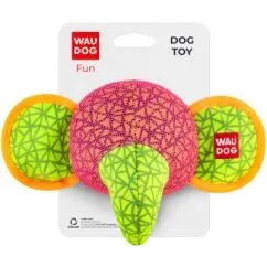 Іграшка для собак WAUDOG Fun, "Слон", 20 x 14 см рожевий (62047)
