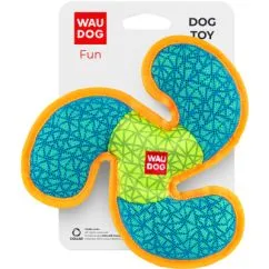 Игрушка для собак WAUDOG Fun,"Пропеллер", 21 x 21 см голубой (62062)