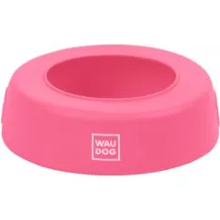 Миска-непроливайка WAUDOG Silicone, 1 л розовый (50797)