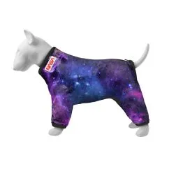 Ветровка для собак WAUDOG Clothes, рисунок "NASA21", S30, В 57-59 см, С 44-46 см (5331-0148)
