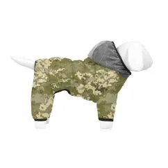 Комбинезон для собак WAUDOG Clothes, рисунок "Милитари", L50, В 70-74 см, С 47-50 см (425-4026)