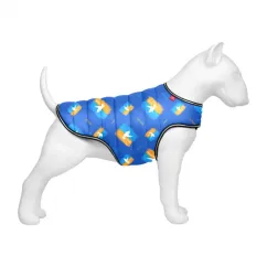 Курточка-накидка для собак WAUDOG Clothes, малюнок "Прапор", XXS, А 23 см, B 29-36 см, З 14-20 см (501-0229)