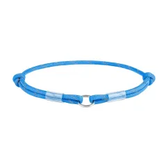 Шнурок для адресника из паракорда Collar WAUDOG Smart ID, светоотражающий, M, Д 4 мм, Дл 42-76 см синий (603912)