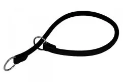 Ошейник-удавка рывковый "CoLLaR SOFT" (диаметр 6мм, длина 25 см) черный (75081)