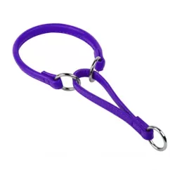 Ошейник-удавка рывковый Collar WAUDOG GLAMOUR (диаметр 10мм, длина 50 см) фиолетовый (75419)