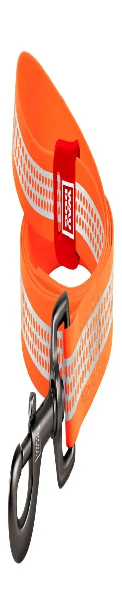 Повідець для собак водостійкий WAUDOG Waterproof, світловідбивний, S, Ш 15мм, Дл 305 см помаранчевий (26004)