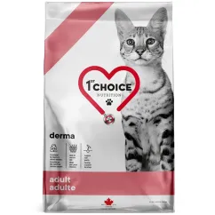 Сухой корм 1st Choice (ФестЧойс) ДЕРМА (Adult Derma) корм для кошек, 1.8 кг Упаковка (ФЧКВД1,8)