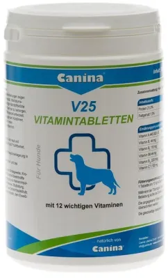 Canina V25 Vitamintabletten полівітамінний комплекс для собак 210 таблеток
