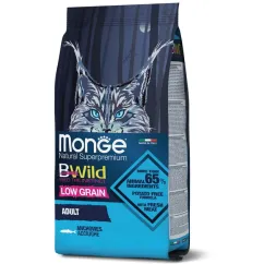 Сухой корм Monge Cat Bwild Low Grain анчоус 10кг (70004930)