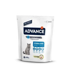Сухий корм Advance Cat Sterilized для стерилізованих котів з індичкою 0,4 кг (922227)