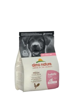 Сухий корм Almo Nature Holistic Dog M-L для цуценят середніх і великих порід зі свіжою куркою 2 кг (730)