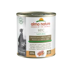 Вологий корм Almo Nature HFC Dog Natural, 280 г курка з морквою і рисом (5561)