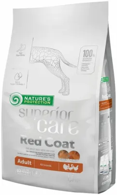 Сухой корм Nature's Protection Red Coat Poultry Adult All breeds 1.5kg (NPSC46341)
