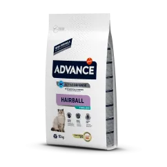 Сухий корм Advance Cat Sterilized Hairball для виведення шерсті у стерилізованих котів з індичкою 10 кг (921865)