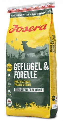 Корм для собак Josera GEFLUGEL&FORELLE 0,9 кг (50009024)