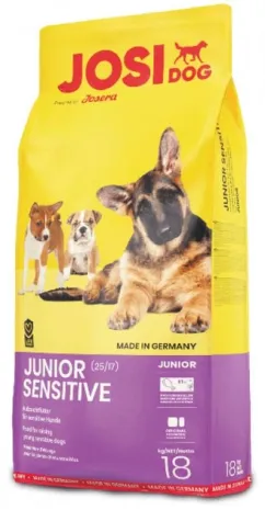 Корм для собак JOSIdog JUNIOR SENSETIVE 18 кг (50007085)