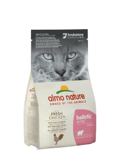 Сухой корм Almo Nature Holistic Cat для котят со свежей курицей 0,4 кг (611)