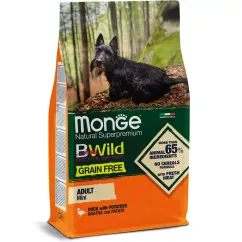 Сухой корм Monge Dog Bwild Grain Free Mini качка 2,5кг (70004756)