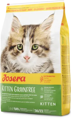 Josera Kitten grainfree 2 кг (лосось) сухой корм для котят