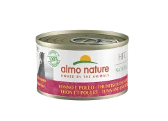 Вологий корм Almo Nature HFC Dog Natural, 95 г тунець і курка (5542)