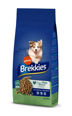 Сухий корм Brekkies Dog Chicken для собак усіх порід з куркою 20 кг (928155)