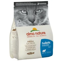 Сухой корм Almo Nature Holistic Cat для взрослых стерилизованных кошек со свежим лососем 2 кг (671)