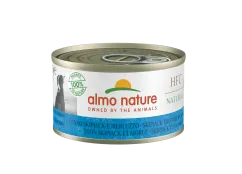 Вологий корм Almo Nature HFC Dog Natural, 95 г смугастий тунець і тріска (5503)