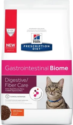 Hills Prescription Diet Feline Gastrointestinal Biome 1,5 кг (курка) сухий корм для котів при діареї