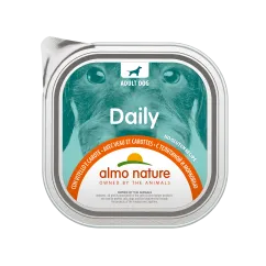 Вологий корм Almo Nature Daily Dog, 300 г телятина і морква (232)