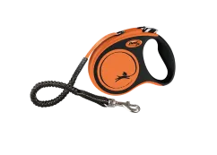 Поводок-рулетка Flexi Xtreme лента S 5 м; до 20 кг оранжевый (XT10T5.251.OR)