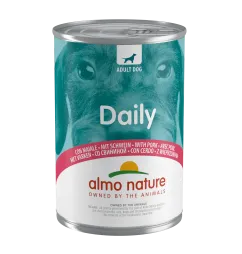 Влажный корм Almo Nature Daily Dog, 400 г свинина (175)