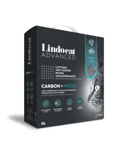 Наполнитель бентонитовый LINDOCAT Advanced Carbon + Micro (box) 6 л (1PACLC.BX06LCWAP)