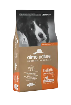 Сухий корм Almo Nature Holistic Dog для собак середніх та великих порід з тунцем і рисом 12 кг (6932)