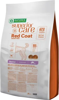 Сухий корм Nature's Protection Red Coat Grain Free Junior Mini Breeds 10 кг (NPSC47229)