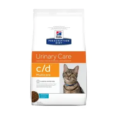 Сухий корм для котів, при захворюваннях сечовивідних шляхів Hills Prescription Diet Feline c/d Multicare 1,5 кг (океанічна риба) (9184)
