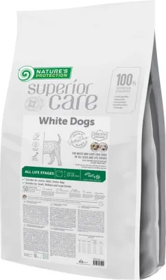 Сухий корм Nature's Protection White Dogs Insect All Sizes and Life Stages, 10 кг (NPSC47599)