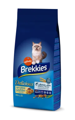 Сухой корм Brekkies Cat Delice Fish для взрослых кошек с рыбой 20 кг (927436)