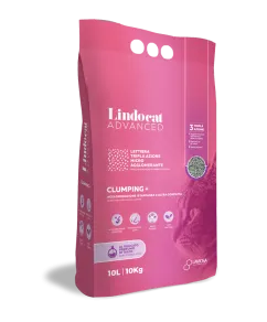 Наполнитель бентонитовый LINDOCAT Advanced Clumping + Baby Powder (детская присыпка) 10 л (TRCLLCA.TS10LCCPBK)