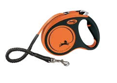 Повідець-рулетка Flexi Xtreme стрічка M 5 м; до 35 кг помаранчевий (XT20T5.251.OR)