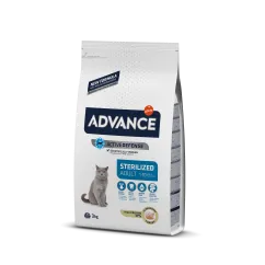 Сухий корм Advance Cat Sterilized для стерилізованих котів з індичкою 3 кг (577311)