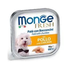 Влажный корм Monge Dog FRESH с курицей 0,1кг (70013062)