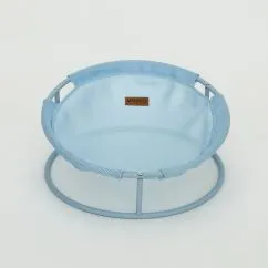 Складаний лежак Misoko&Co Pet bed round, 45x45x22 см, light blue (HOOP31833)