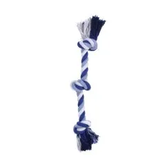 Игрушка для собак Misoko&Co Короткая веревка с узлом, blue, 38 см (SOLMISC4354Z)