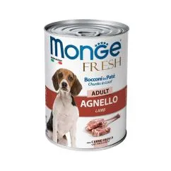 Вологий корм Monge Dog FRESH з ягням 0,4кг (70014571)