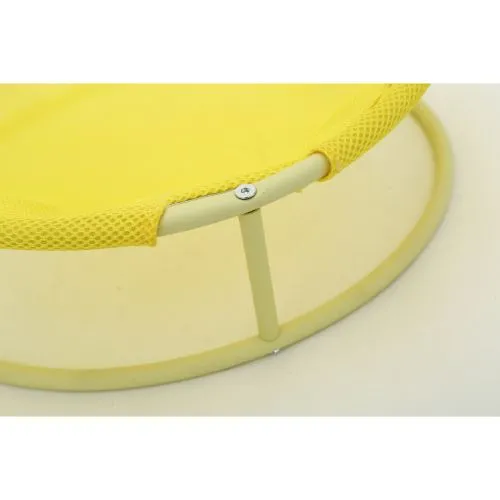 Складаний лежак Misoko&Co Pet bed round, 45x45x22 см, yellow (HOOP31832) - фото №3