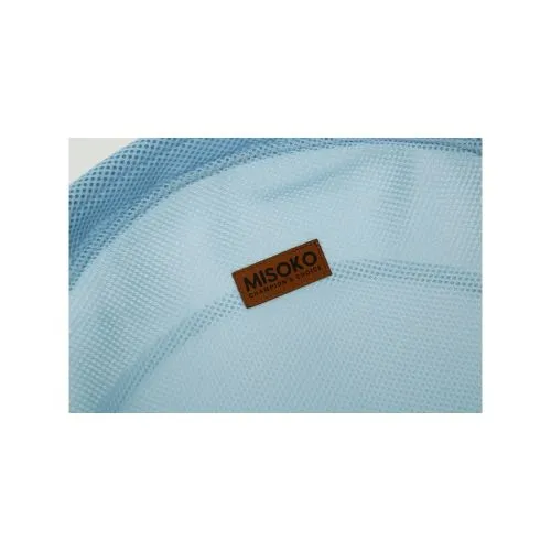 Складной лежак Misoko&Co Pet bed round, 45x45x22 см, light blue (HOOP31833) - фото №2