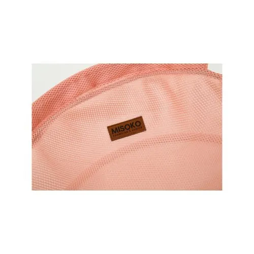 Складной лежак Misoko&Co Pet bed round, 45x45x22 см, pink (HOOP31834) - фото №2