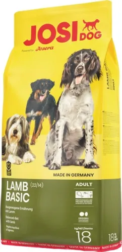 Корм для собак JOSIdog LAMB BASIC 18 кг (50007086)